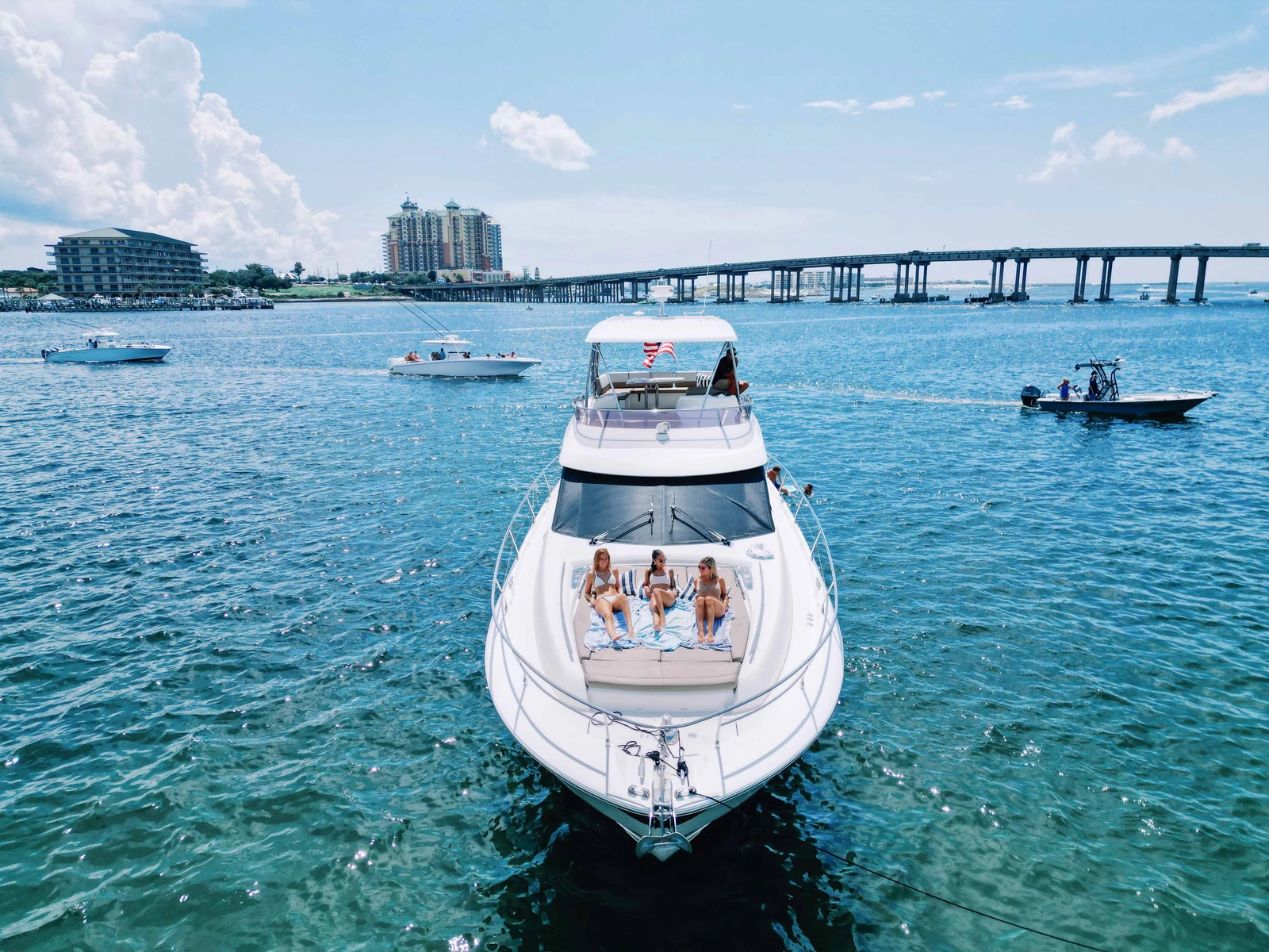Baytowne Marina at Sandestin Golf and Beach Resort in Miramar Beach, Florida, the departure point for Zen Marine Charter