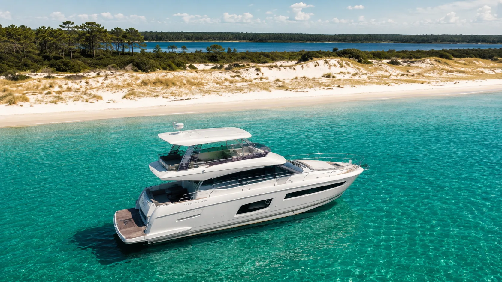 Lovin' Life anchored off Grayton Beach, Florida